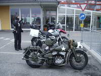 BMW GS 1200 und Harley